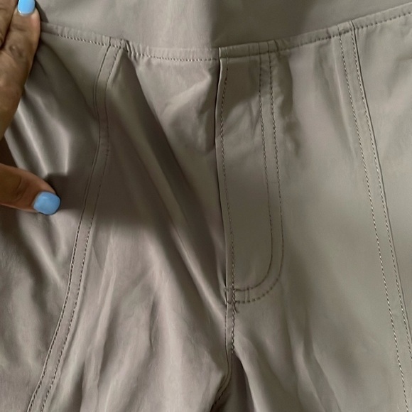 Athleta Brown Track Joggers Relaxed Fit - Picture 4 of 13